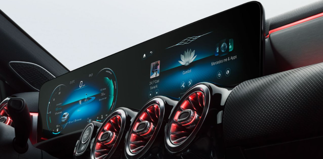 Sifir Mercedes A Serisi Sedan 2022 Multimedya Ekrani Gosterge Paneli