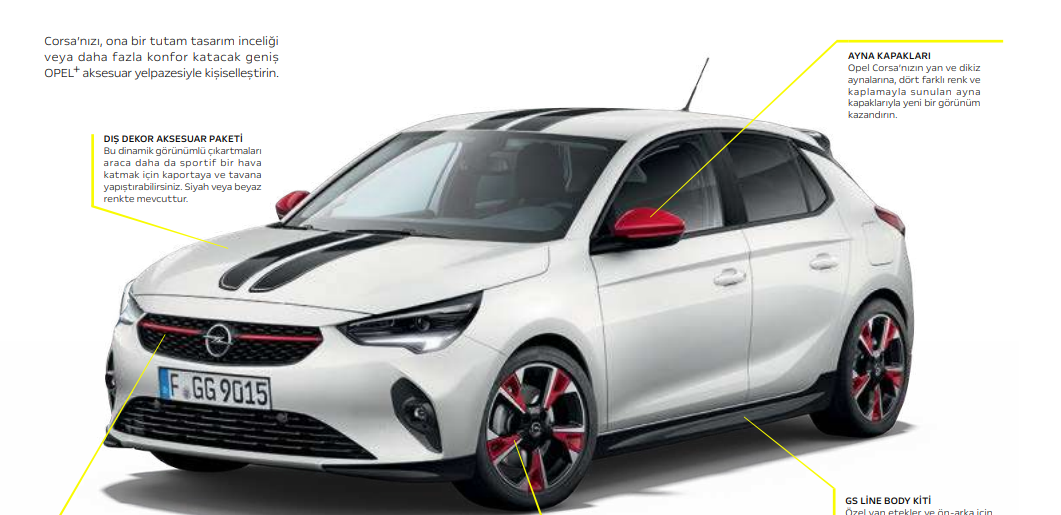 2023 Opel Corsa Sıfır Araç Fiyatları